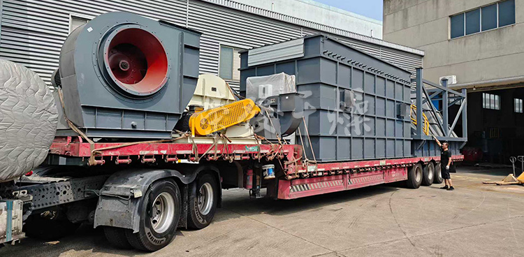 常州榮發干燥生產的閃蒸干燥整套生產線發貨外蒙古！